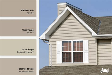 golden tan metallic exterior house paint|light tan house colors.